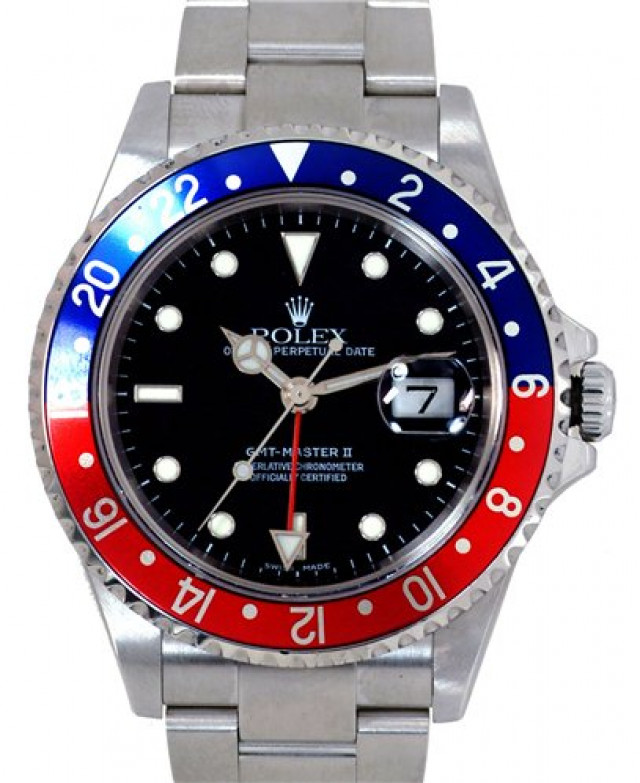 Pre-Owned Rolex Oyster Perpetual GMT-Master II 16710 Year 2005